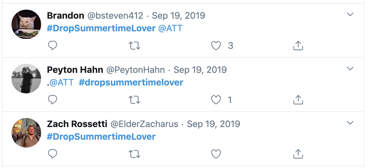 Hashtag Tweets