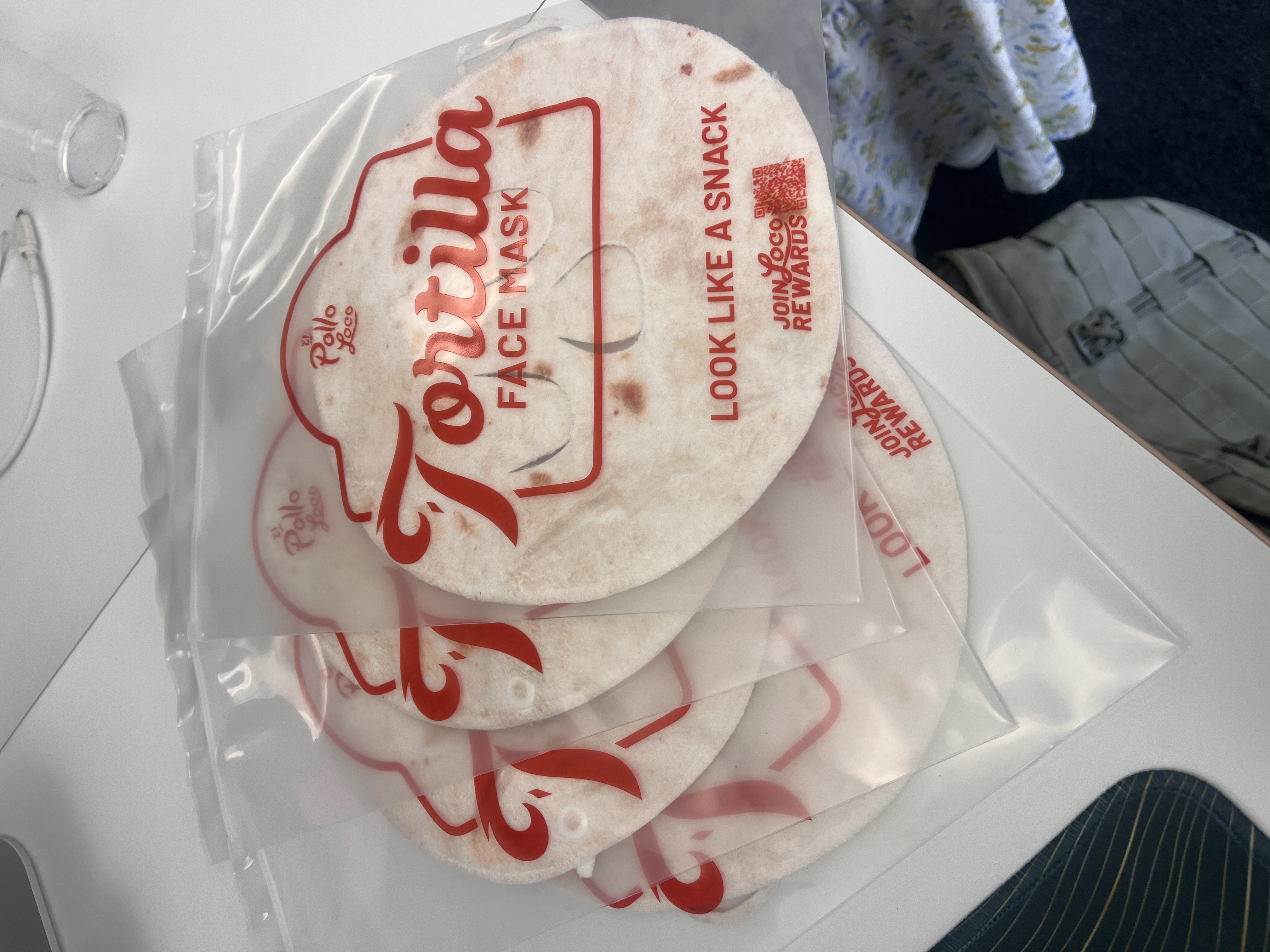 Tortilla Face Mask bags