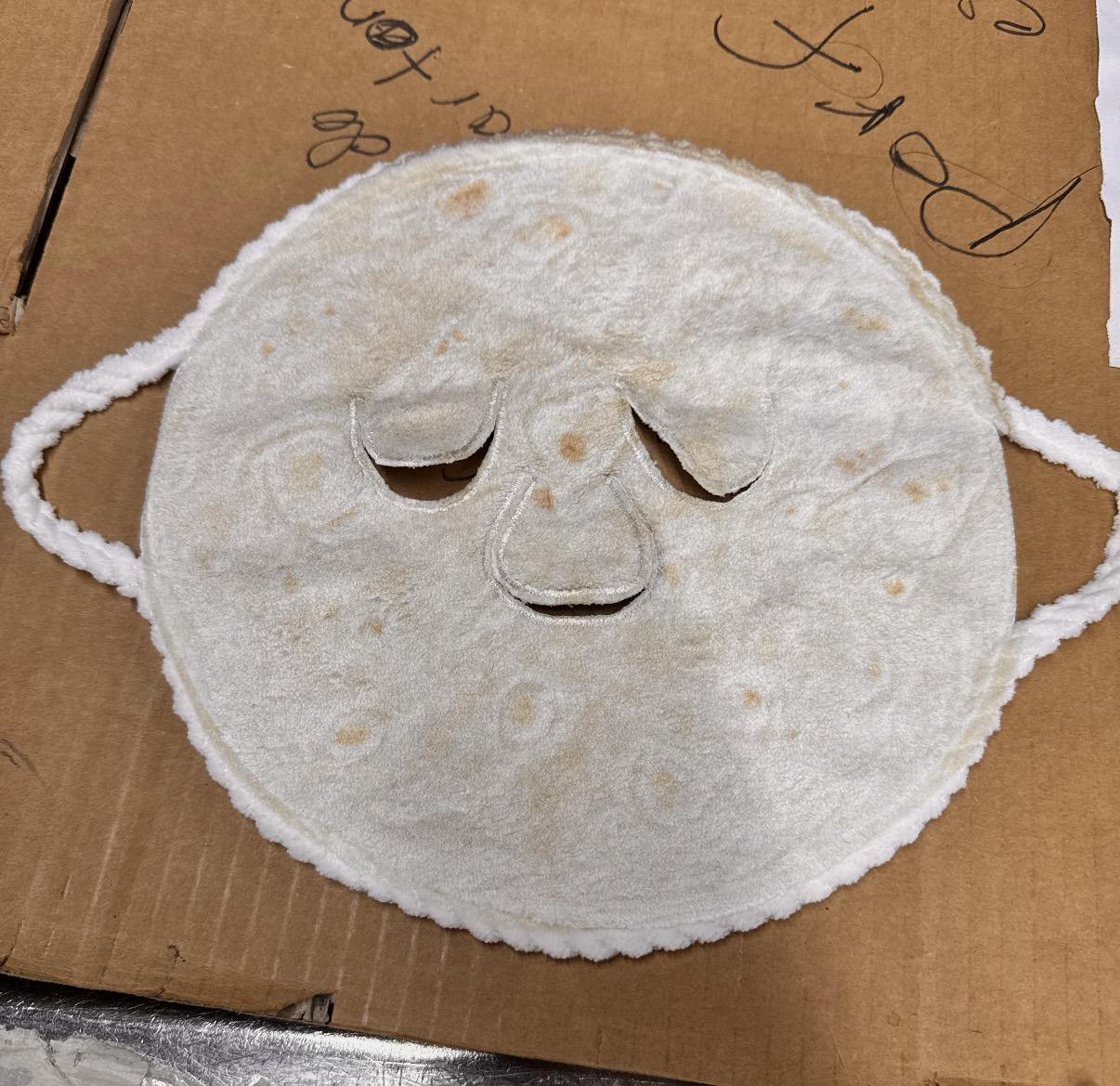 Tortilla Face Mask